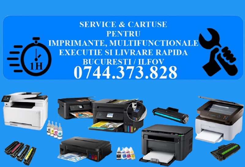Service reparatii imprimante Bragadiru